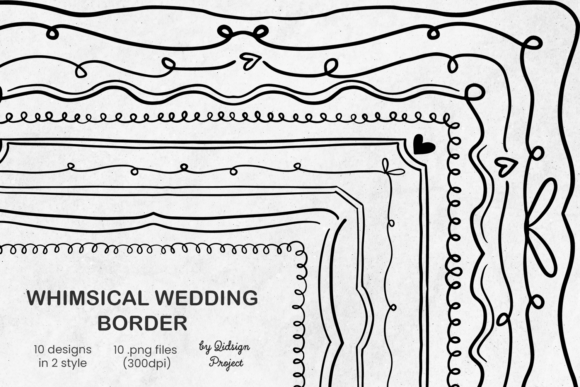 Elevating Design with 10 Whimsical Wedding Border, Page Border: A Comprehensive Guide for Modern Creators