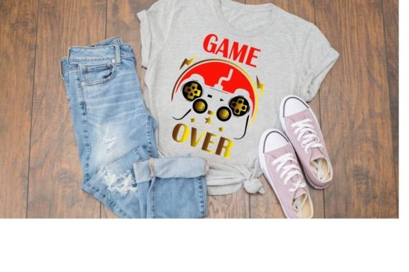 Game Over T-Shirt Design: Elevate Your Pi Day Graphics