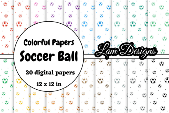 Kick Off Your Creativity: Unlocking the Potential of Hand-Drawn Soccer Ball Digital Papers