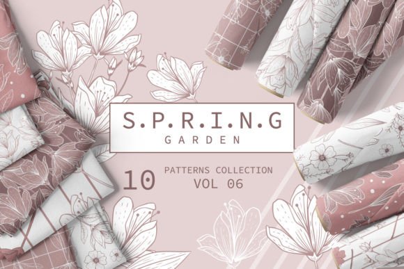 Spring Garden Pattern Collection Vol 06