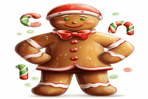Unlocking Creativity with the Ginger Man Cookie Digital Paper Set